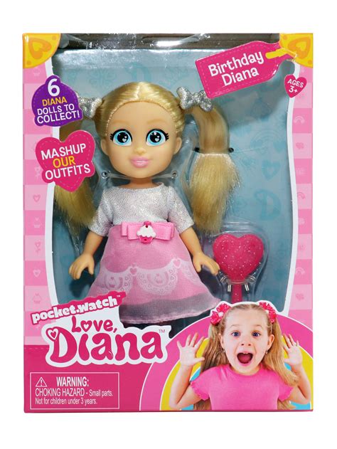 Love, Diana Birthday, 6" Doll - Walmart.com - Walmart.com