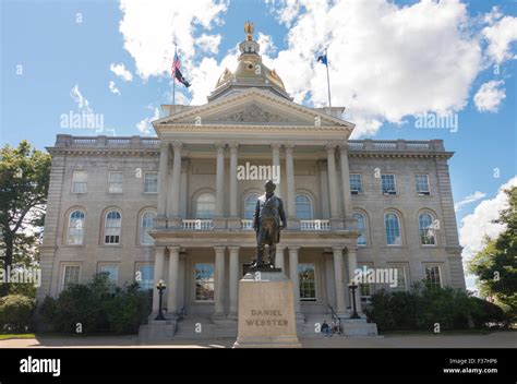 New Hampshire state capitol building in Concord Stock Photo, Royalty ...