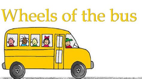 Wheels on the Bus Go Round and Round - Rhyme Time - Popular Nursery ...