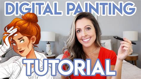 DIGITAL PAINTING TUTORIAL (FOR BEGINNERS) - YouTube