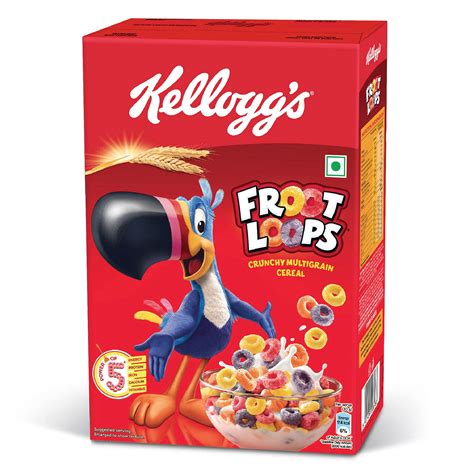 Buy Kellogg’s Froot Loops 285g, Mixed Fruit Flavor | Power of 5: Energy ...