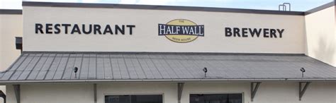 The Half Wall Restaurant & Brewery | New Smyrna Beach FL