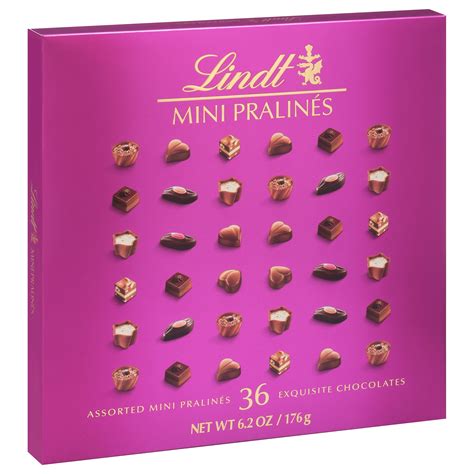 Buy Lindt Mini Pralines, Assorted Chocolate Pralines, 6.2 oz Box Online ...