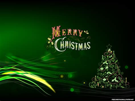 Green Merry Christmas wallpaper - annaharper