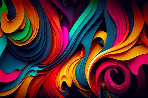 Modern Colourful Abstract Background Graphic by GraphicClab · Creative ...