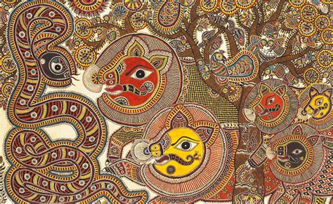 Madhubani or Mithila Painting - Sarmaya