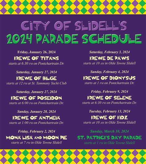 2024 Mardi Gras Parade Routes - Opal Tracee