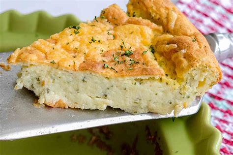 Low-Carb Cheesy Potato Pie - Only Gluten Free Recipes