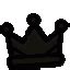 Couronne Noir Sticker - Couronne Noir - Discover & Share GIFs