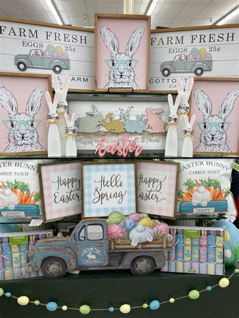 Hobby Lobby Easter 2021 | Decoración de stand, Decoración de unas ...