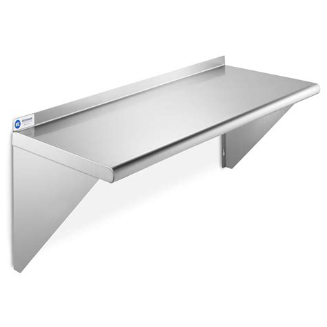 GRIDMANN NSF Stainless Steel 18" x 36" Kitchen Wall Mount Shelf ...