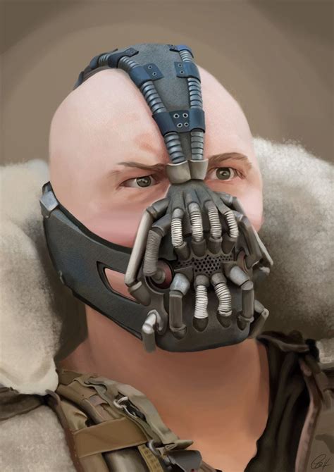 #BANE mask rendering | Tom hardy bane, Batman the dark knight, Tom hardy