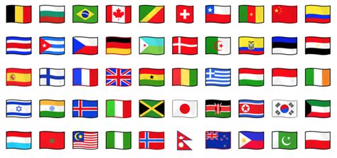 Emoji Flags Names