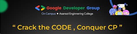 See Foundation of programming at Google Developer Groups GDG on Campus ...