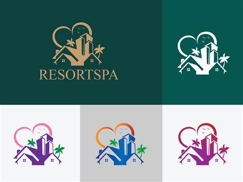 RESORT SPA- Logo design by rahat on Dribbble