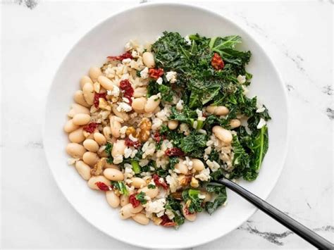 Kale and White Bean Power Bowls - Budget Bytes