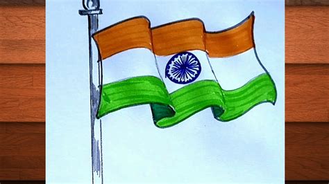 Tiranga Drawing Easy | How to draw Independence day Flag drawing easy # ...