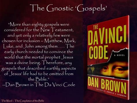 The Gnostic „Gospels‟ “More than