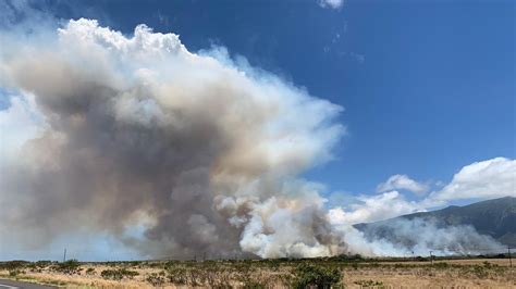 Evacuated Residents Return Home After Maui Brush Fire Sets 10,000 Acres ...