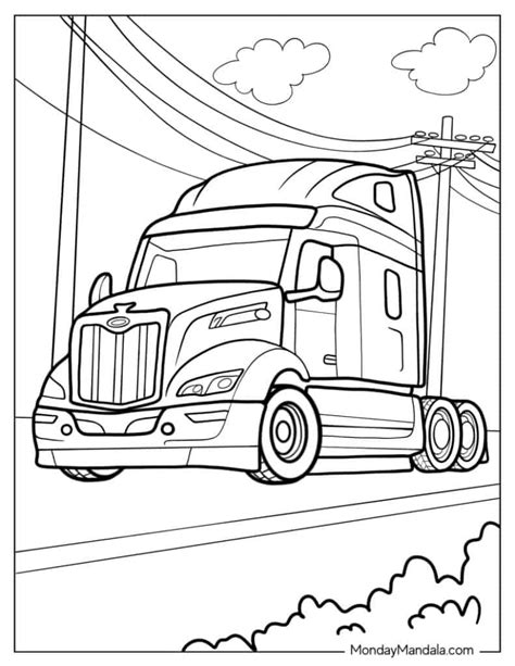 Free Printable Coloring Page Dually Truck | The Best Porn Website