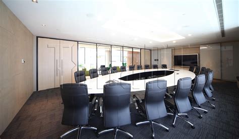 Minimal and modern boardroom fit for 20 pax. | Office Interior Design ...