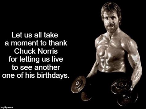 Chuck Norris Birthday Memes