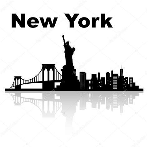 New york skyline Stock Vector Image by ©ryanking999 #49786343