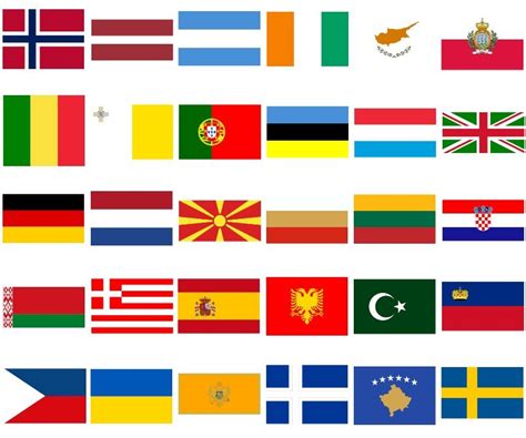 Wrong Colors: Flags of Europe Quiz