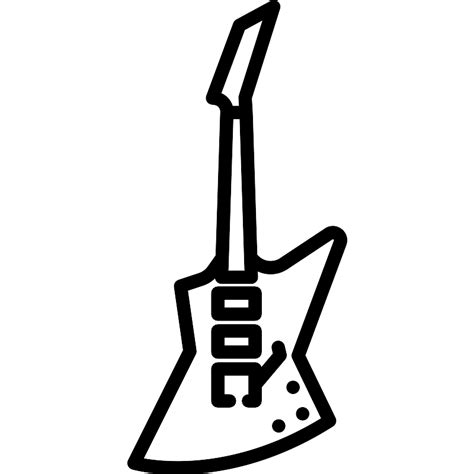 Electric Guitar Vector SVG Icon - SVG Repo