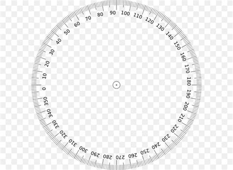 Degree Protractor Angle Circle Clip Art, PNG, 600x599px, Degree, Area ...