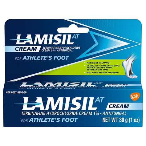 Lamisilat Prescription Strength Athletes Foot Antifungal Cream ...