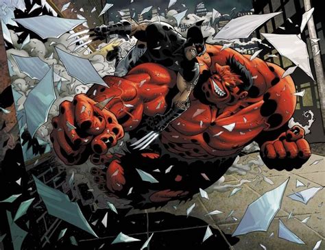 Rulk vs Wolverine | Red hulk, Hulk, Hulk marvel