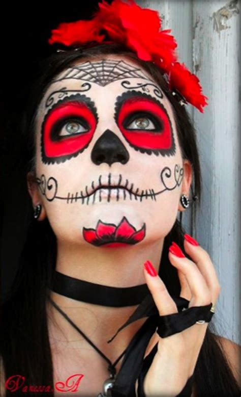 By Vanessa A Rainbow Makeup - Mexican Skull | Maquillaje día de los ...