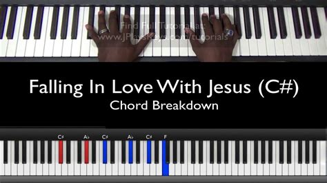 Falling In Love With Jesus (C#) - YouTube | Falling in love, Piano ...