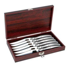 Steak Knives Wood Storage Box | Steak knife set, Steak knives, Steak ...