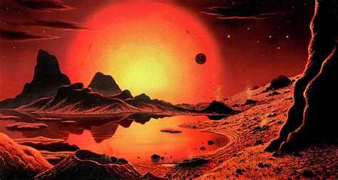 Proxima Centauri Planet Photograph by David A. Hardy/science Photo Library