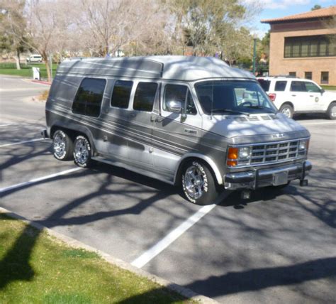 1991 Dodge B250 Ram Van conversion with TANDEM AXLE!! for sale