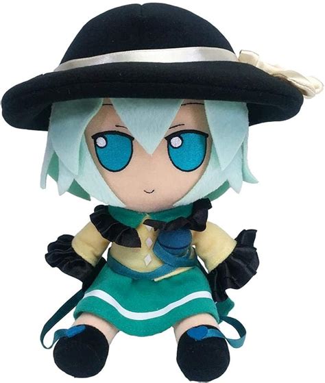 Amazon.com: Kunfund Touhou Project Plush Doll Toy Stuffed Doll Komeiji ...