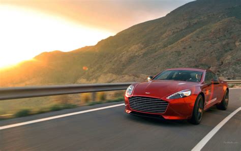 aston, Martin, Rapide s, Sunset Wallpapers HD / Desktop and Mobile ...