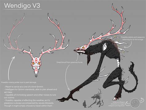 RWBY Grimm Concept: Wendigo V3 by risgord on DeviantArt