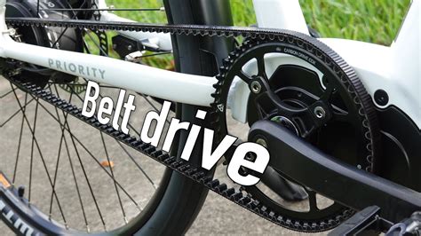 BELT DRIVE on bicycles - Pros and Cons - YouTube