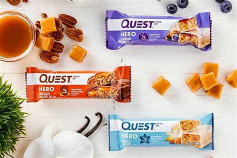 Quest Nutrition rebrands its candy bar style Quest Hero Bar for 2020