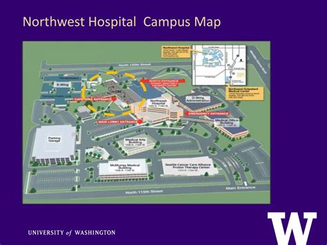 Northwest Hospital Campus Map - Table Rock Lake Map