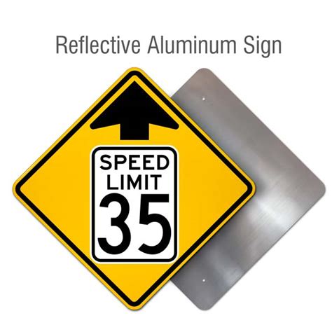 35 Mph Speed Limit Sign