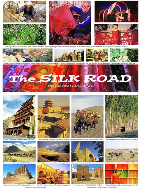 Silk Road Poster Photograph by Dennis Cox Photo Explorer - Fine Art America