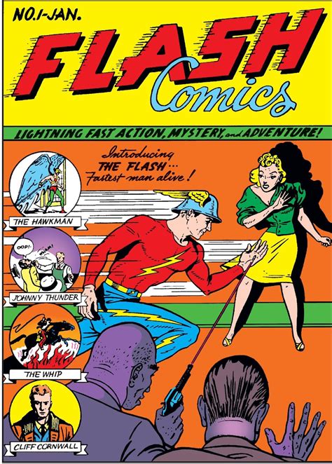 Weird Science DC Comics: Retro Review: Flash Comics #1 (1940) - "Origin ...