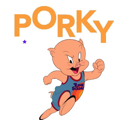 Porky Porky Pig Sticker – Porky Porky Pig Space Jam A New Legacy ...