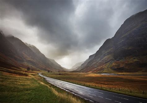 Storm Brendan brings chaos to the Scottish Highlands