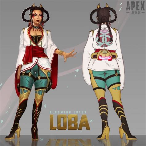 "Blooming Lotus Loba | Apex Legends Fan Skin Design" by Maja Rogocka ...