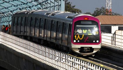 Namma Metro Train Station Route Bangalore